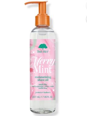 Tree Hut Merry Mint Moisturizing Shave Oil - new